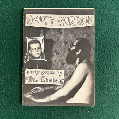 Vintage Fiction Paperback: Allen Ginsberg - Empty Mirror SIGNED