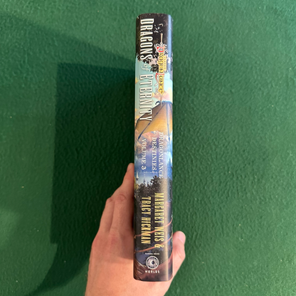 Dungeons & Dragons Hardcover: Margaret Weis and Tracy Hickman - Dragonlance: Dragons of Eternity FIRST EDITION