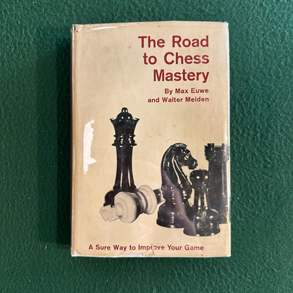 Vintage Non-Fiction Hardcover: Max Euwe and Walter Meiden - The Road to Chess Mastery