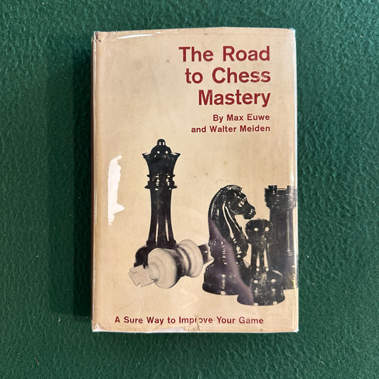 Vintage Non-Fiction Hardcover: Max Euwe and Walter Meiden - The Road to Chess Mastery