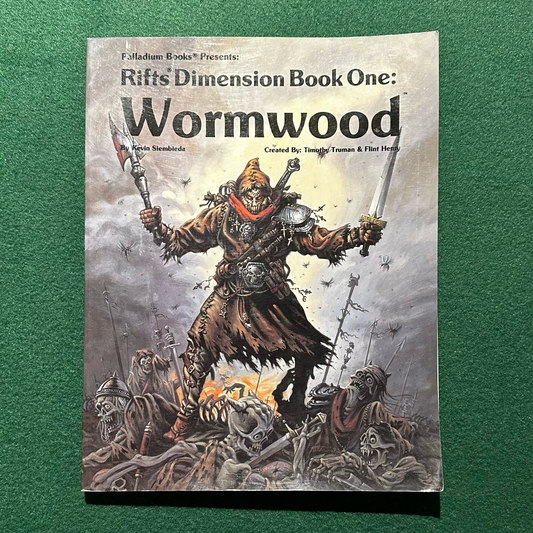Roleplaying Game Paperback: Rifts Dimension Book One: Wormwood