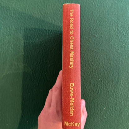 Vintage Non-Fiction Hardcover: Max Euwe and Walter Meiden - The Road to Chess Mastery