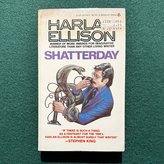 Vintage Fiction Paperback: Harlan Ellison - Shatterday FIRST PRINTING