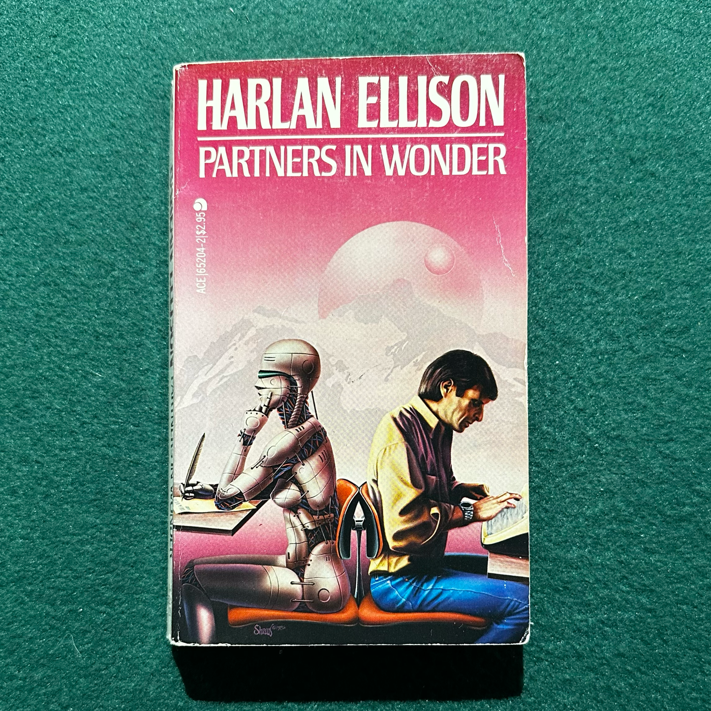 Vintage Fiction Paperback: Harlan Ellison - Partners in Wonder FIRST PRINTING