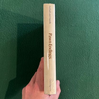 Vintage Non-Fiction Hardcover: Y Averbakh and I Maizelis - Pawn Endings FIRST EDITION