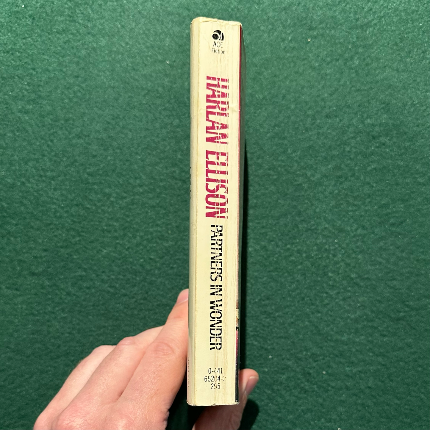 Vintage Fiction Paperback: Harlan Ellison - Partners in Wonder FIRST PRINTING