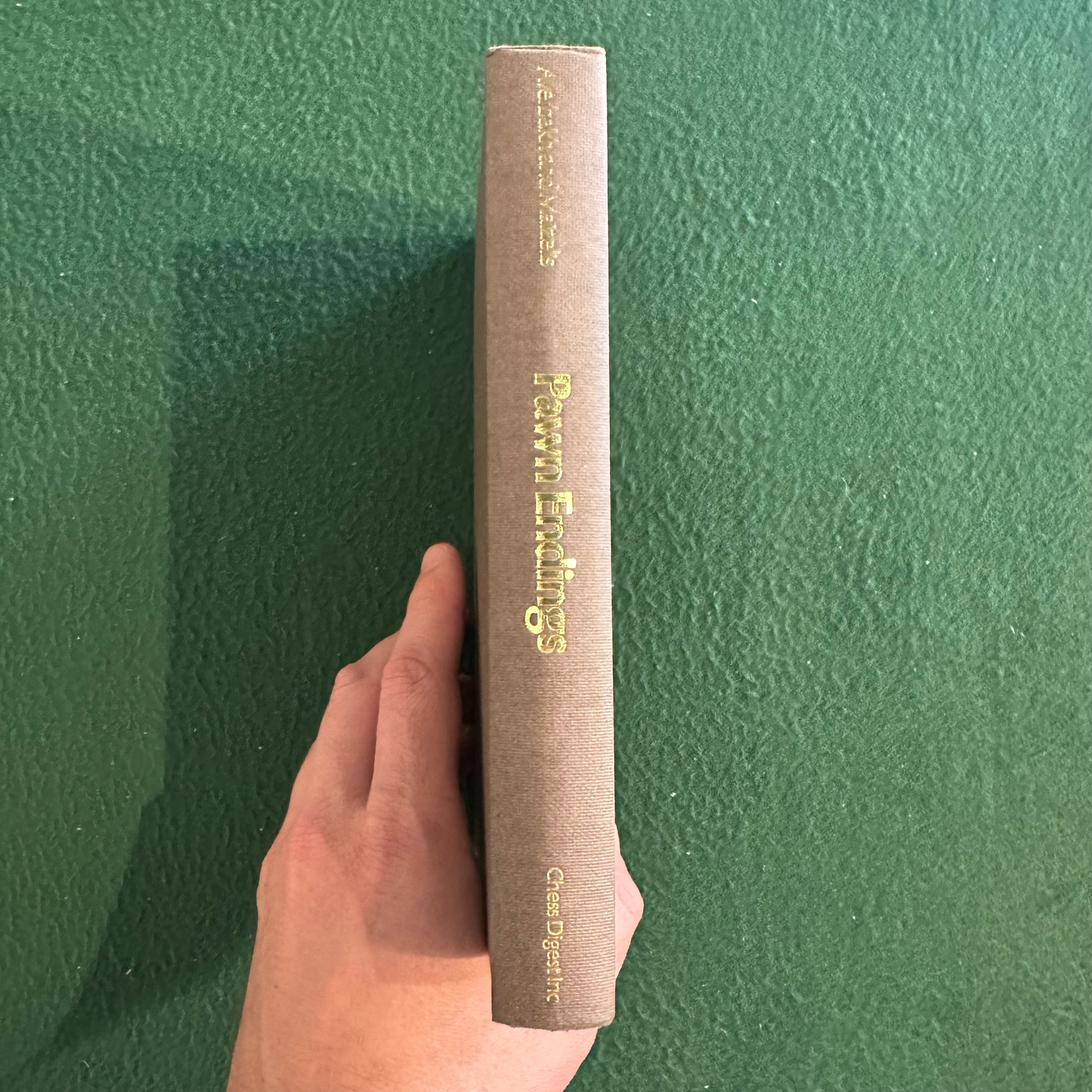 Vintage Non-Fiction Hardcover: Y Averbakh and I Maizelis - Pawn Endings FIRST EDITION