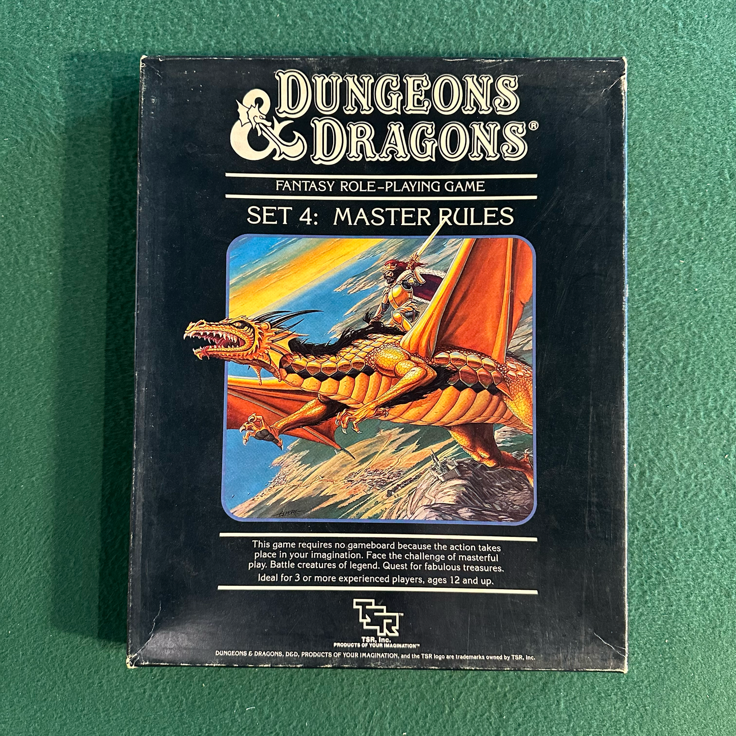 Vintage Dungeons &amp; Dragons: Master Rules Box Set COMPLETE