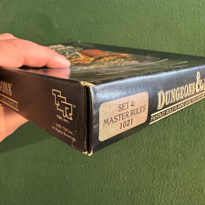 Vintage Dungeons &amp; Dragons: Master Rules Box Set COMPLETE