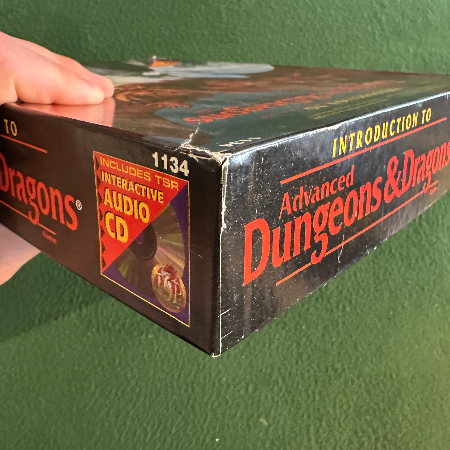 Vintage Advanced Dungeons & Dragons: Introduction to Dungeons & Dragons Box Set NO MINIS