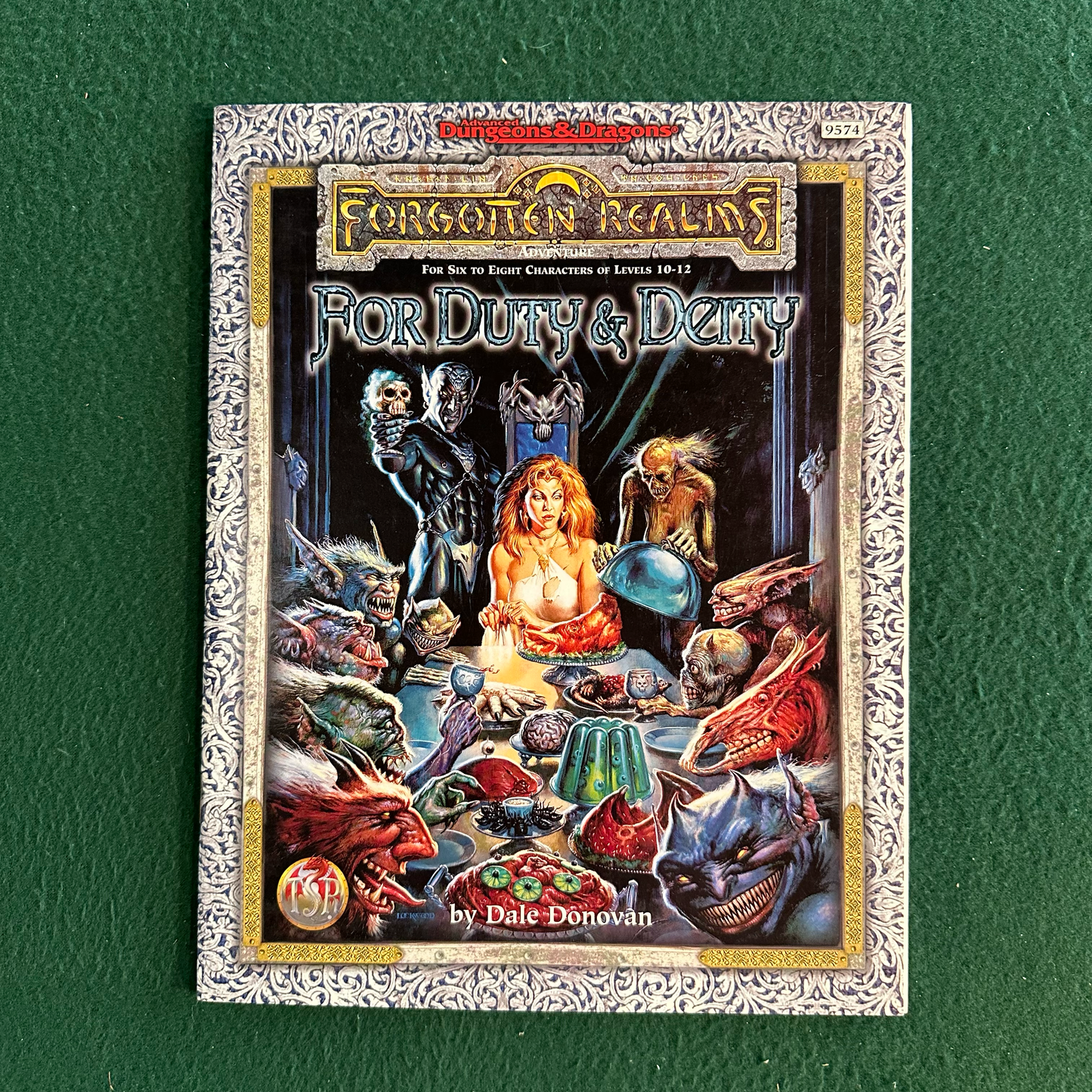 Vintage Advanced Dungeons & Dragons Adventure: Forgotten Realms: For Duty & Deity