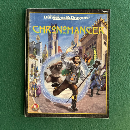 Vintage Advanced Dungeons & Dragons Accessory: Chronomancer