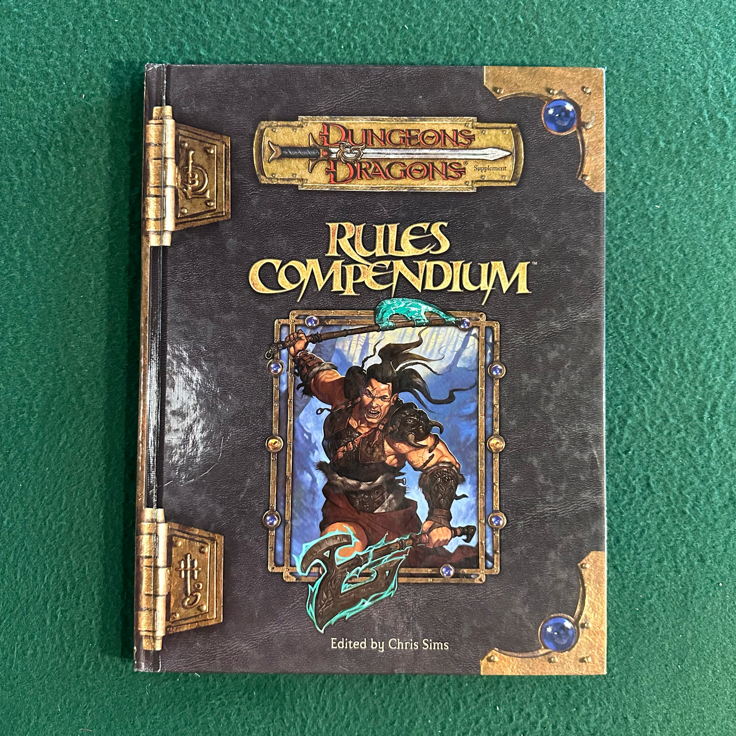 Dungeons & Dragons Supplement Hardcover: Rules Compendium FIRST PRINTING