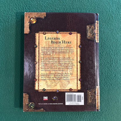 Dungeons & Dragons 3e Supplement Hardcover: Rules Compendium FIRST PRINTING