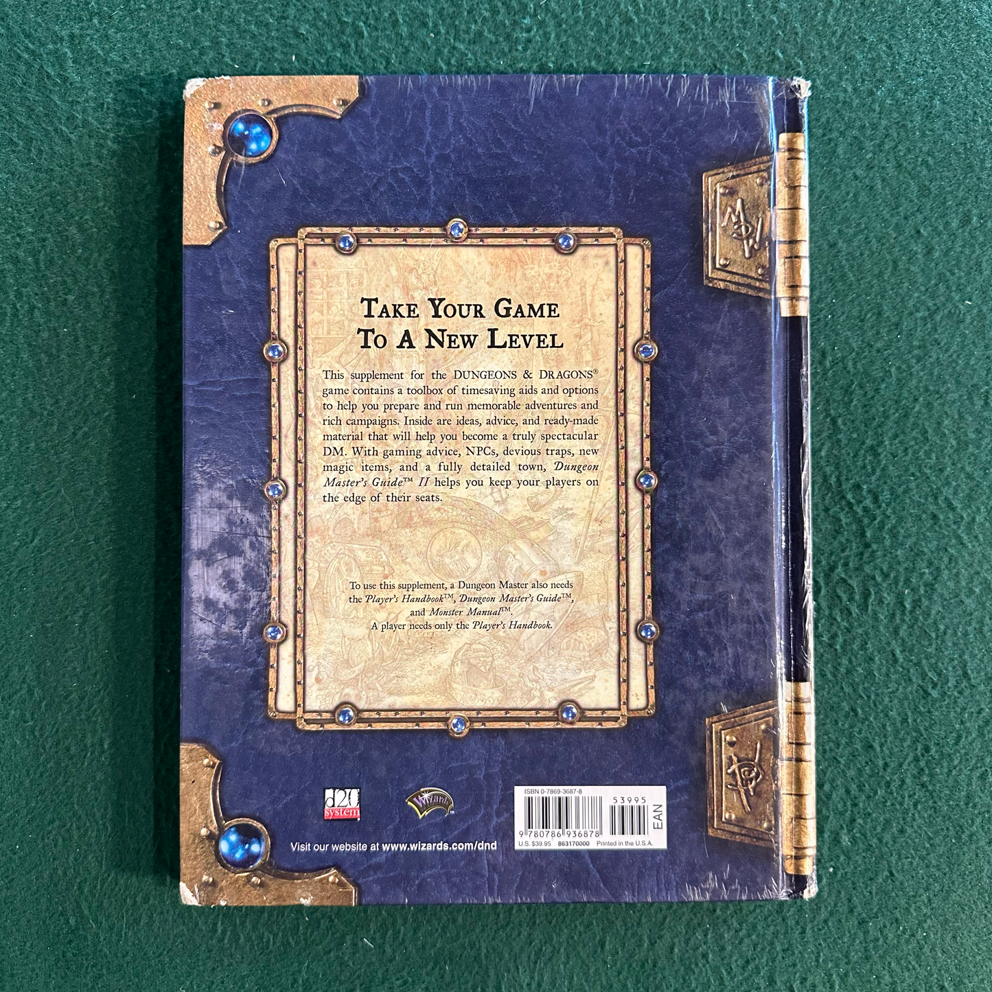 Dungeons &amp; Dragons 3e Supplement Hardcover: Dungeon Master's Guide II FIRST PRINTING