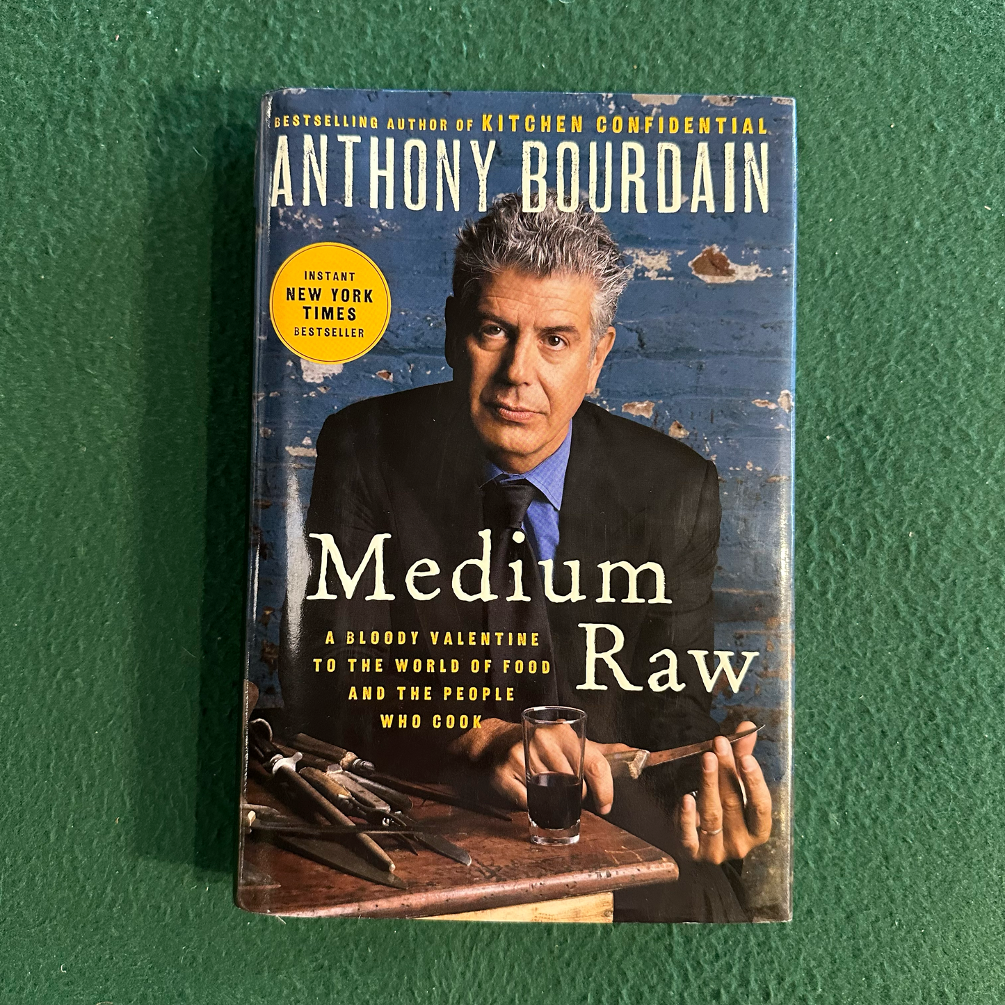 Non-Fiction Hardcover: Anthony Bourdain - Medium Raw SIGNED
