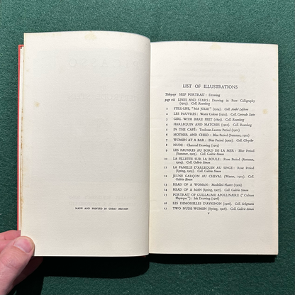 Vintage Fiction Hardback: Gertrude Stein - Picasso 1939 FIRST EDITION