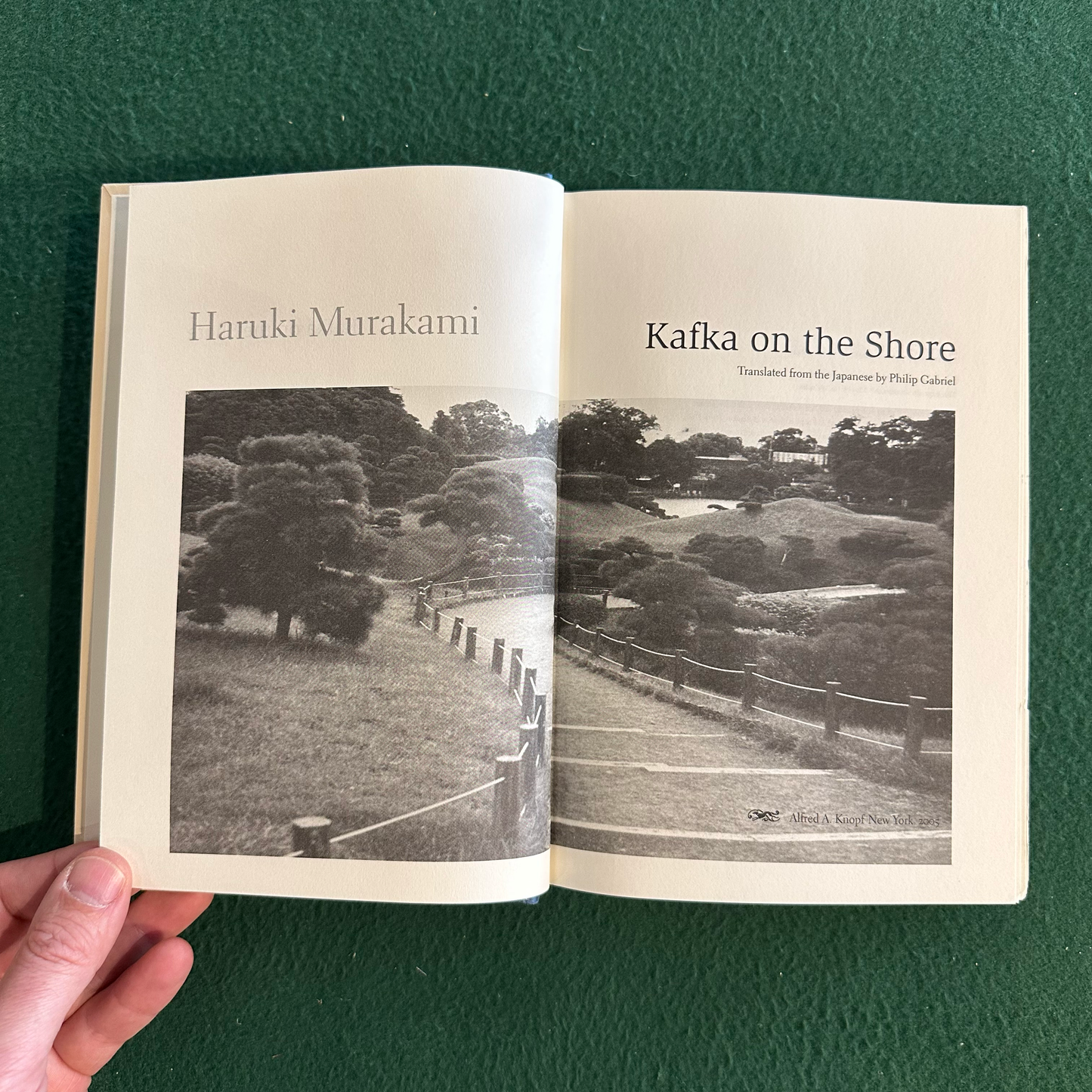 Fiction Hardcover: Haruki Murakami - Kafka on the Shore SECOND PRINTING