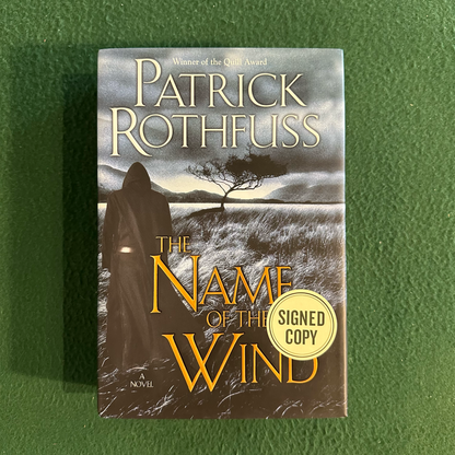 Fantasy Hardcover: Patrick Rothfuss - The Name of the Wind SIGNED