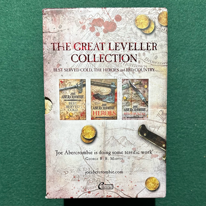 Fantasy Paperback: Joe Abercrombie - The Great Leveller Collection Box Set UK IMPORT