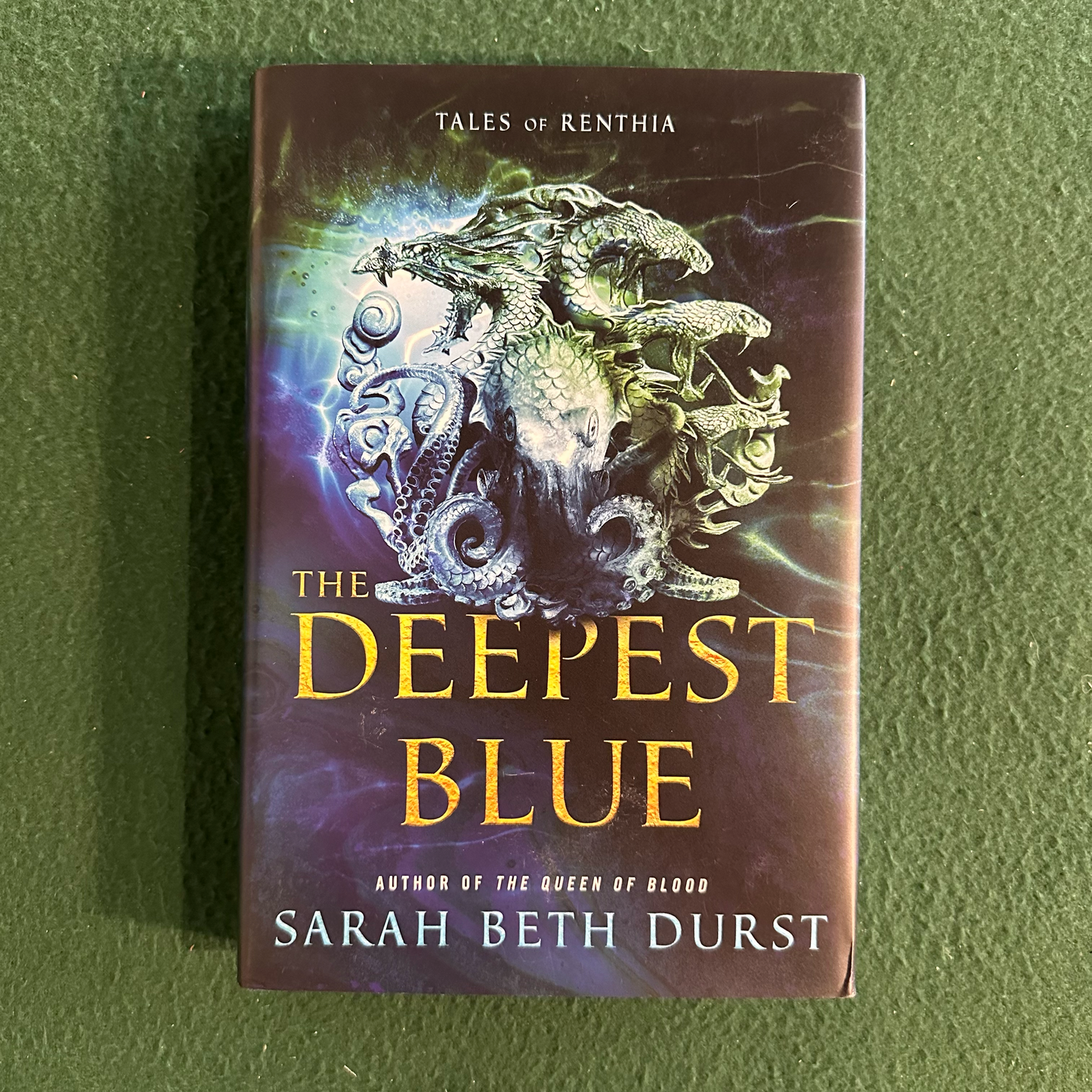 Fantasy Hardback: Sarah Beth Durst - The Deepest Blue SIGNED FIRST EDITION