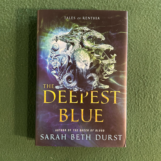 Fantasy Hardback: Sarah Beth Durst - The Deepest Blue SIGNED FIRST EDITION