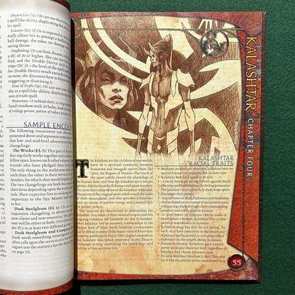Dungeons & Dragons Accessory: Races of Eberron 3.5e FIRST PRINTING