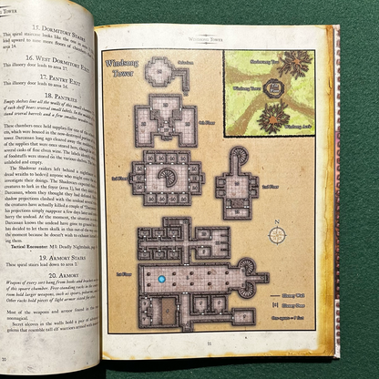 Vintage Dungeons & Dragons Adventure: Forgotten Realms - Anauroch, The Empire of Shade 3.5e FIRST PRINTING