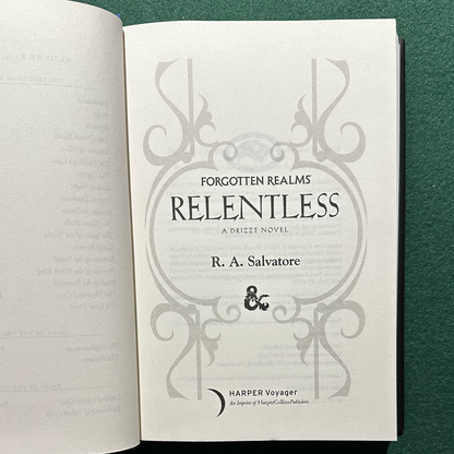 Fantasy Hardbacks: R A Salvatore - Timeless, Boundless, Relentless Trilogy FIRST EDITIONS
