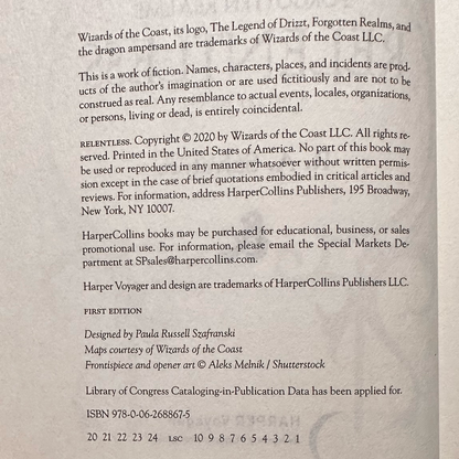 Fantasy Hardbacks: R A Salvatore - Timeless, Boundless, Relentless Trilogy FIRST EDITIONS
