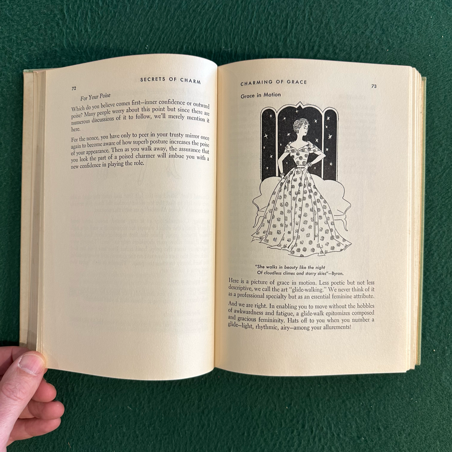 Vintage Non-Fiction Hardback: John Robert Powers & Mary Sue Miller - Secrets of Charm THIRD PRINTING