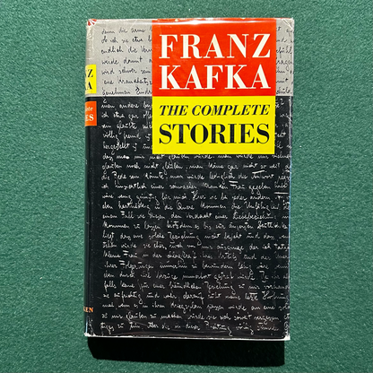 Vintage Fiction Hardback: Franz Kafka - The Complete Stories SECOND PRINTING