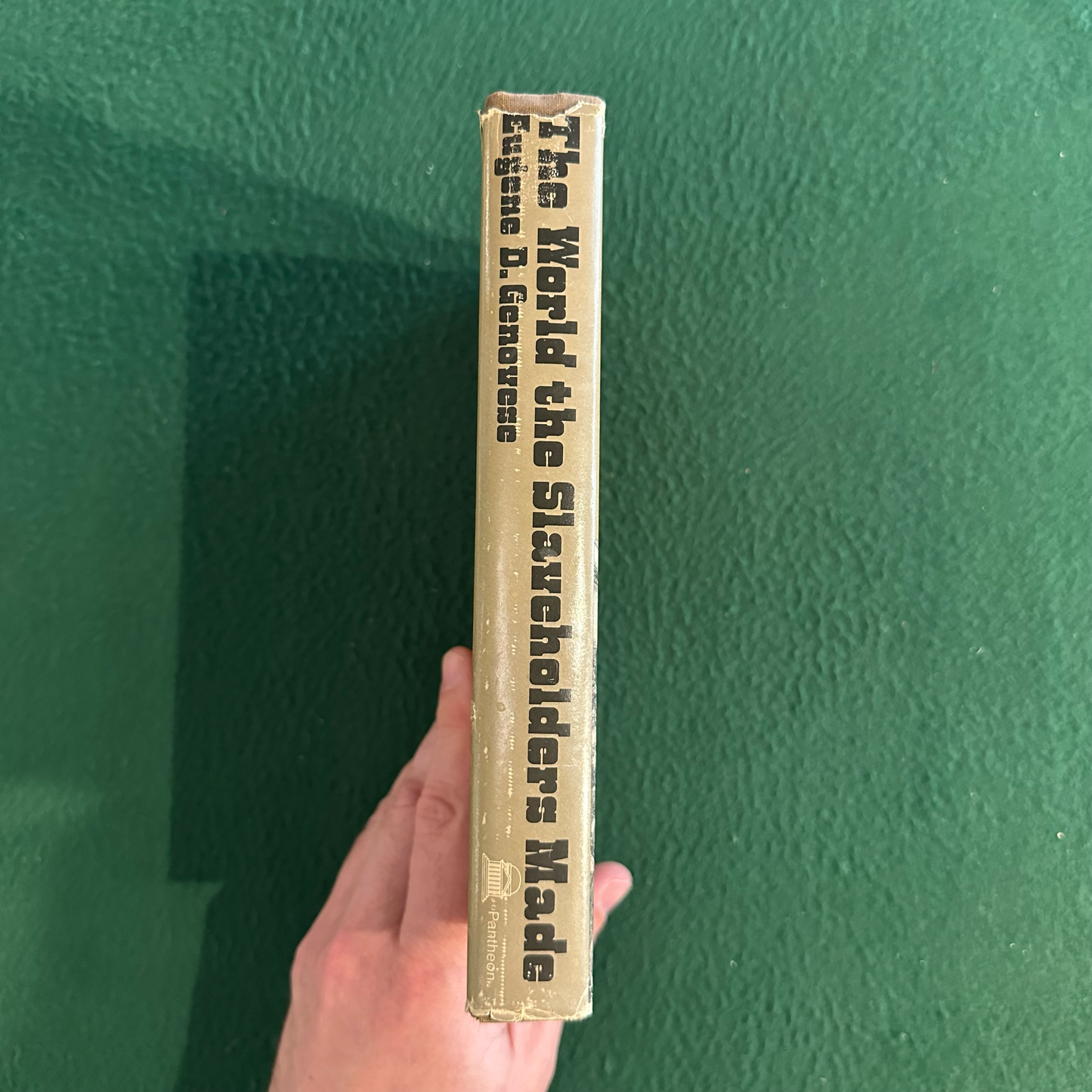 Vintage Non-Fiction Hardback: Eugene D Genovese - The World the Slaveholders Made FIRST PRINTING