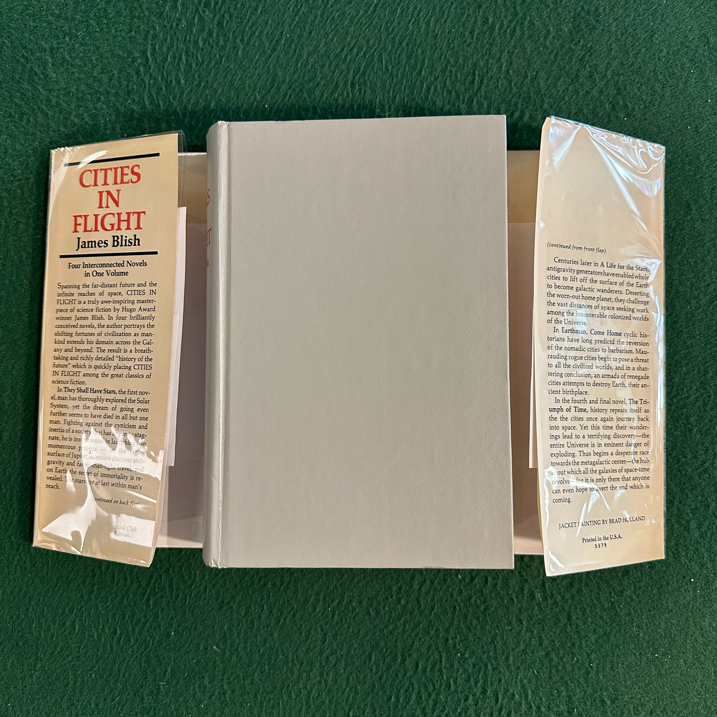 Vintage Sci-Fi Hardback: James Blish - Cites in Flight BCE