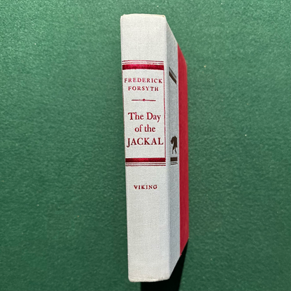 Vintage Fiction Hardback: Frederick Forsyth - The Day of the Jackal FIRST EDITION / SECOND PRINTING