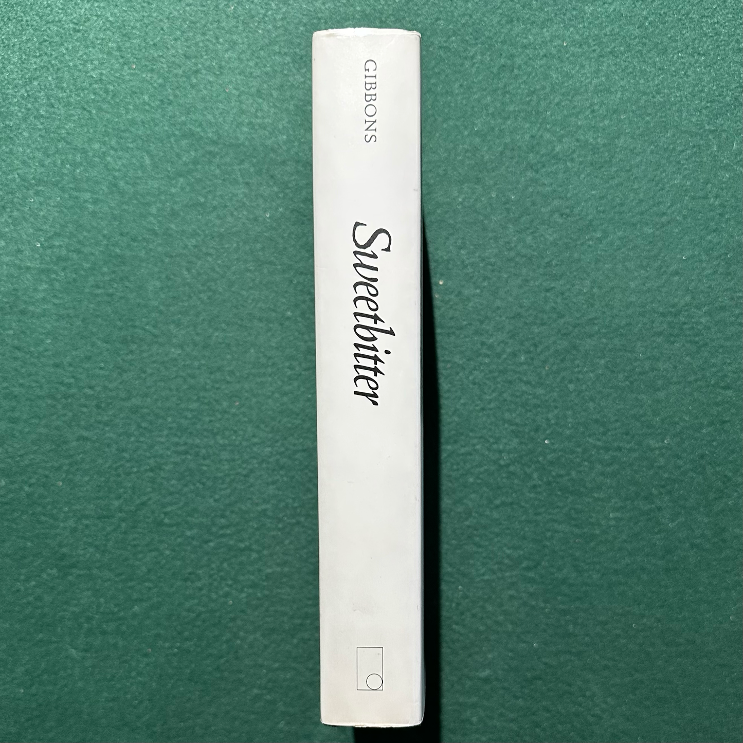 Vintage Fiction Hardback: Reginald Gibbons - Sweetbitter SIGNED