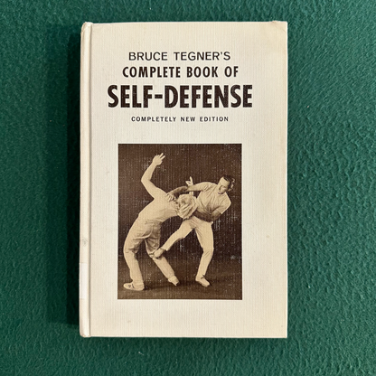 Vintage Non-Fiction Hardback: Bruce Tegner's Complete Book of Self-Defense FIRST PRINTING
