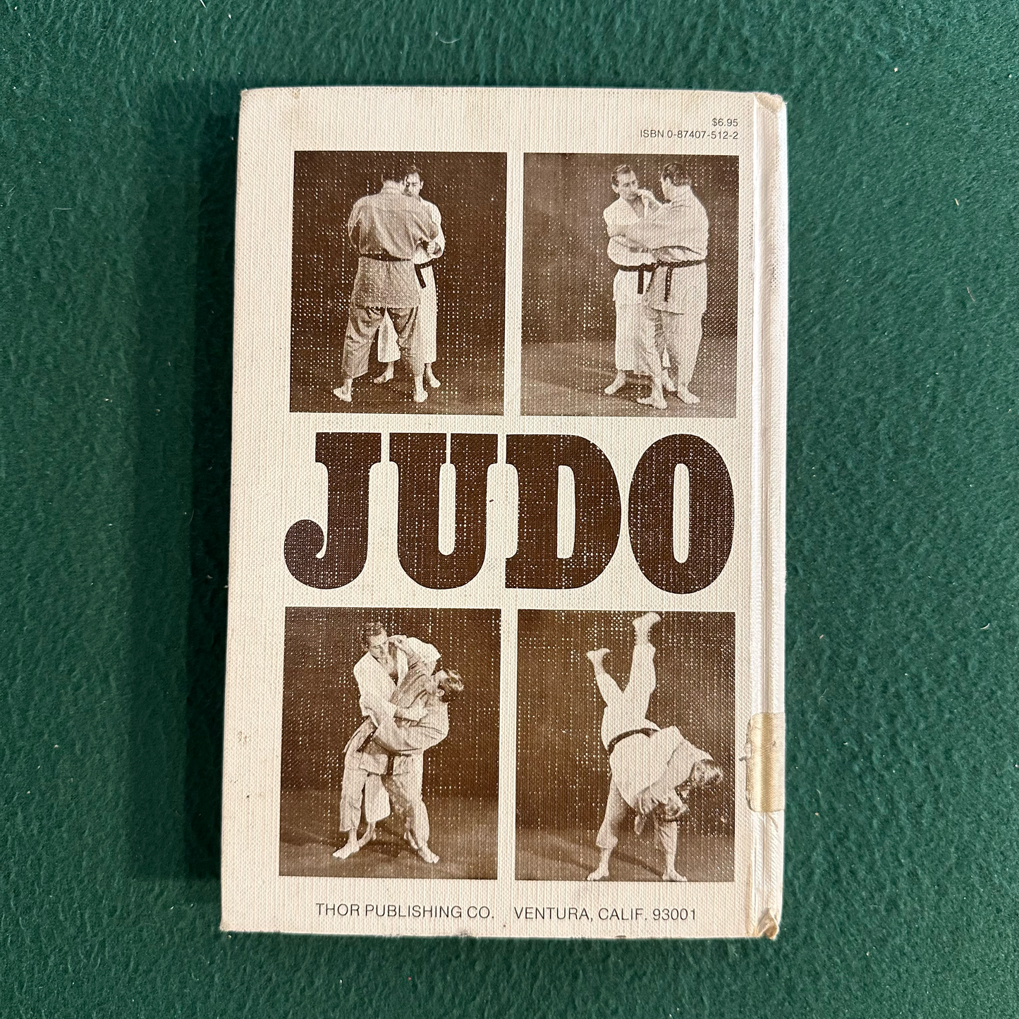 Vintage Non-Fiction Hardback: Bruce Tegner's Complete Book of Judo