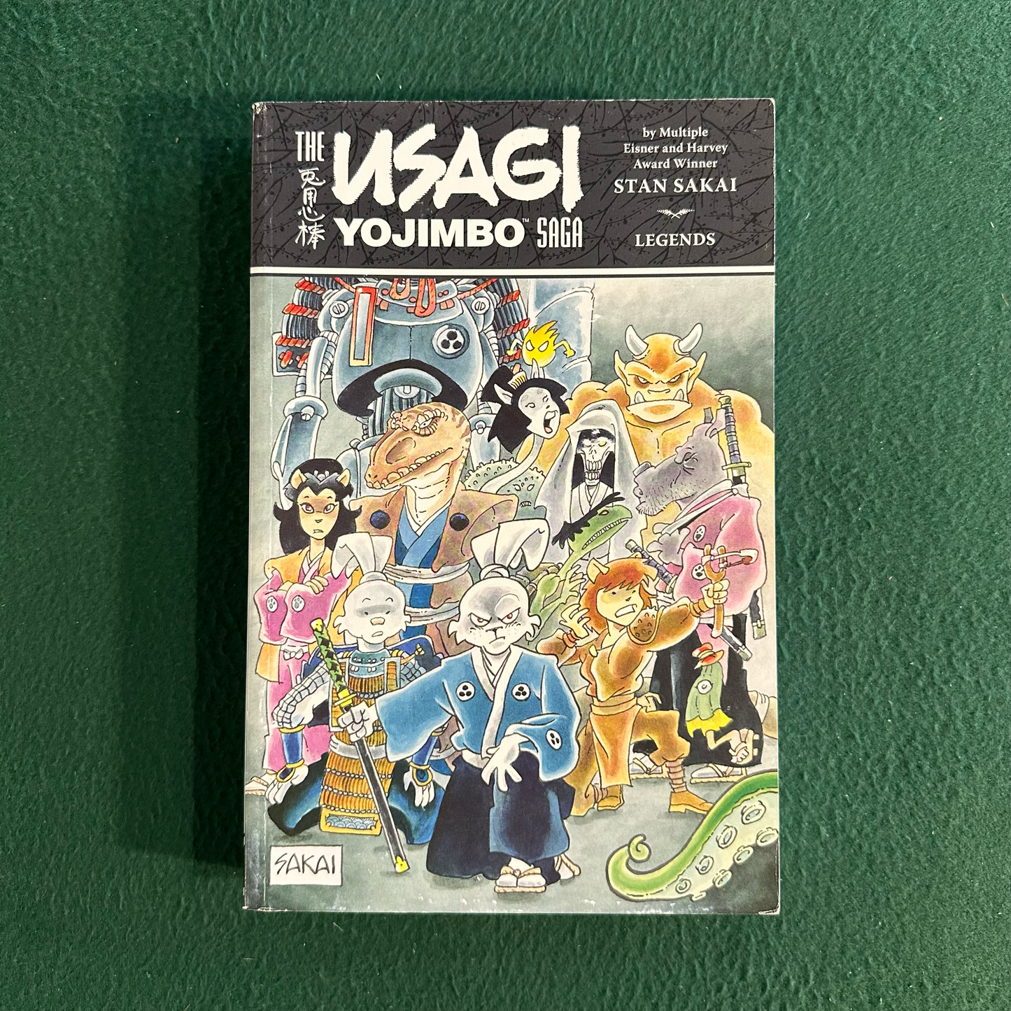 Graphic Novel Paperback: Stan Sakai - The Usagi Yojimbo Saga: Legends FIRST PRINTING