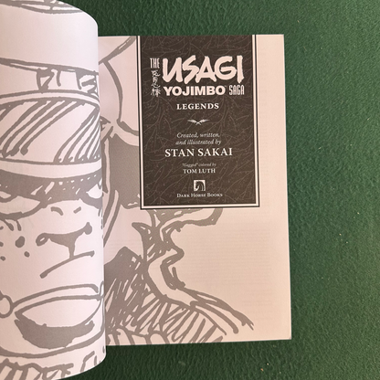 Graphic Novel Paperback: Stan Sakai - The Usagi Yojimbo Saga: Legends FIRST PRINTING