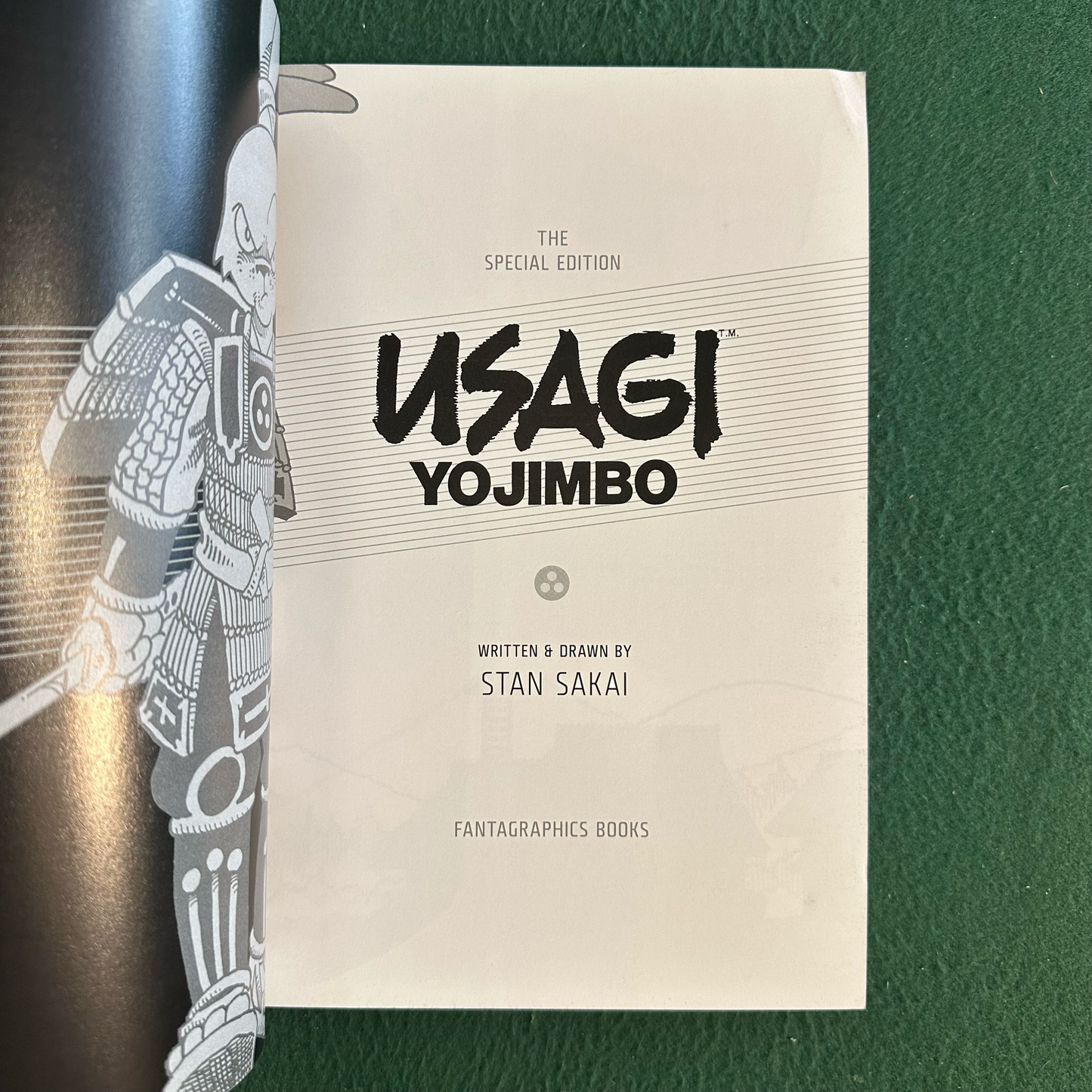 Graphic Novel Paperbacks: Stan Sakai - The Usagi Yojimbo Special Edition, 2 Vols SECOND PRINTINGS