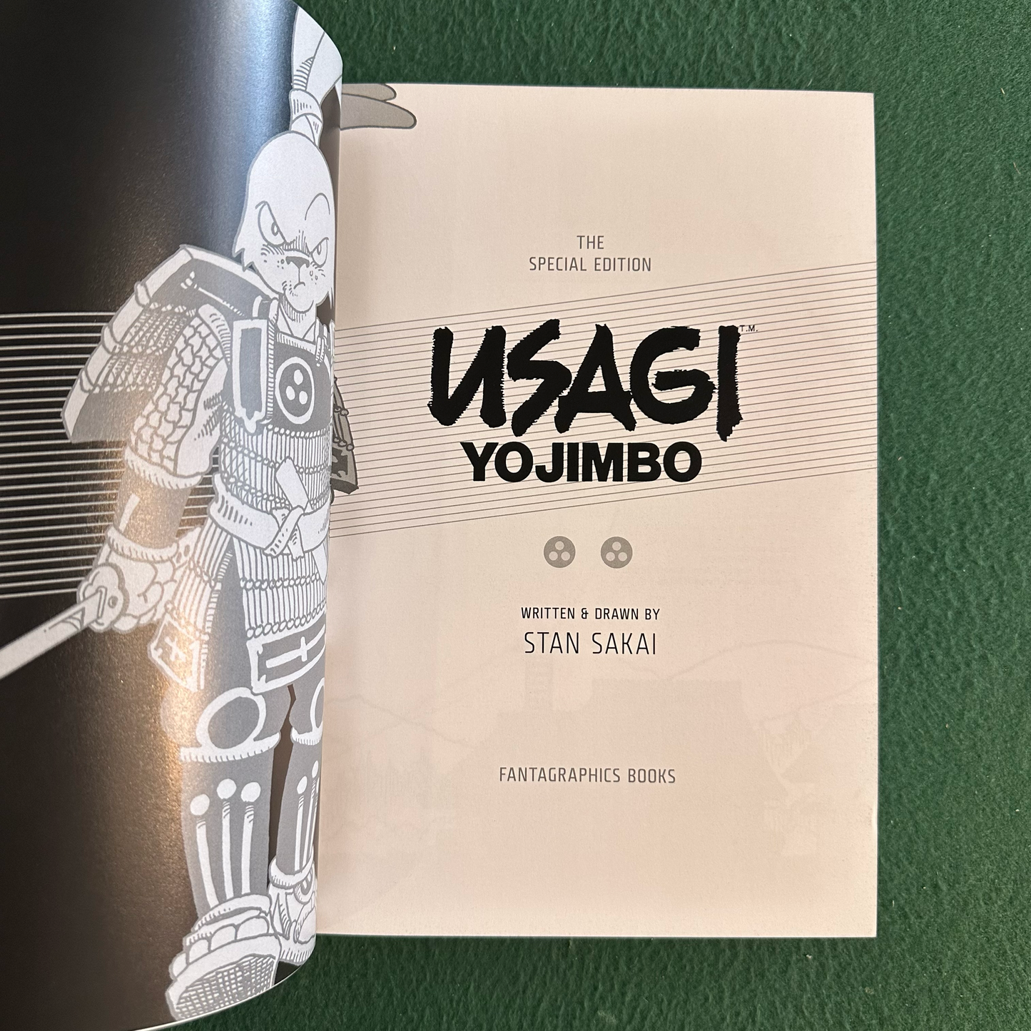 Graphic Novel Paperbacks: Stan Sakai - The Usagi Yojimbo Special Edition, 2 Vols SECOND PRINTINGS