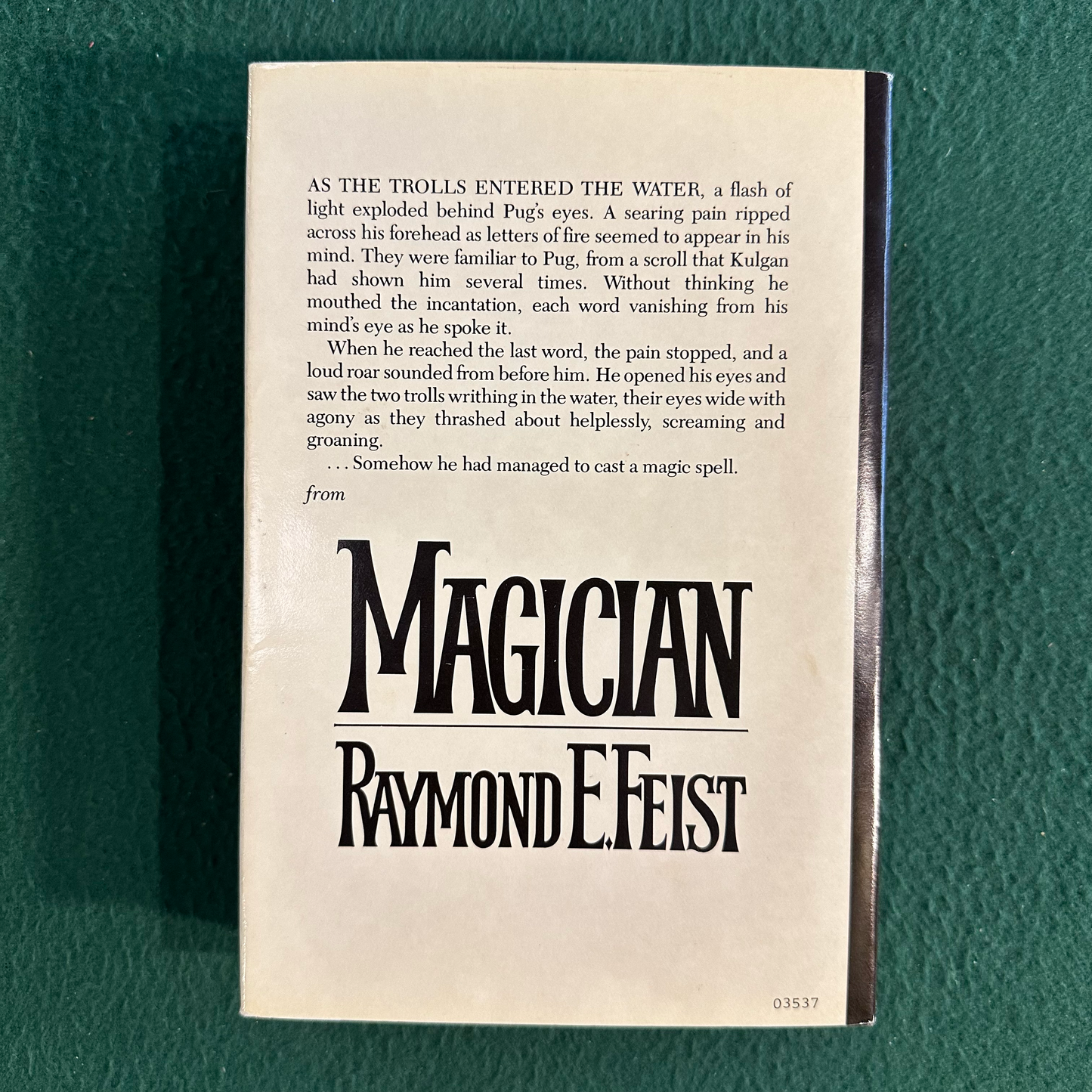 Vintage Fantasy Hardcover: Raymond E Feist - Magician BCE