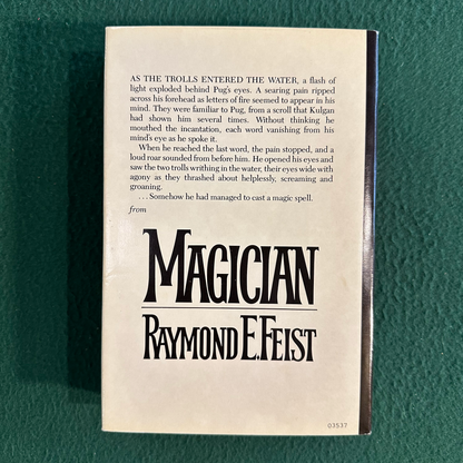 Vintage Fantasy Hardcover: Raymond E Feist - Magician BCE