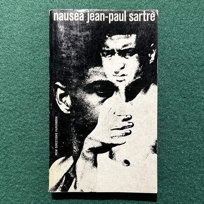 Vintage Fiction Paperback: Jean-Paul Sartre - Nausea SECOND PRINTING