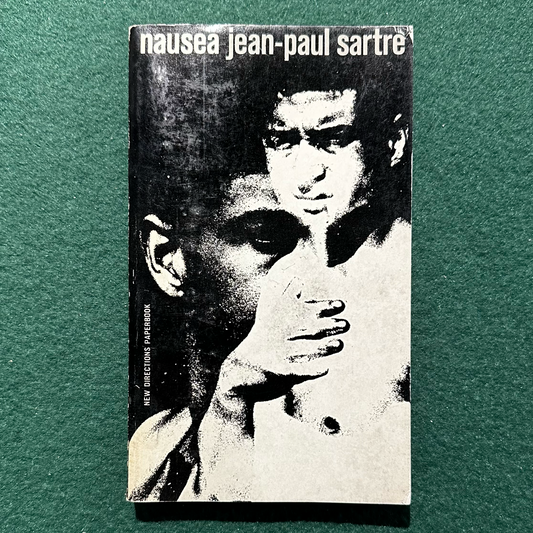 Vintage Fiction Paperback: Jean-Paul Sartre - Nausea SECOND PRINTING