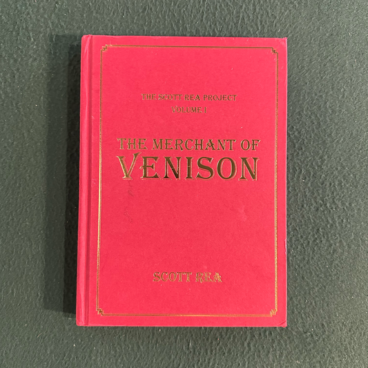 Cookbook Hardback: Scott Rea - The Merchant of Venison SIGNED