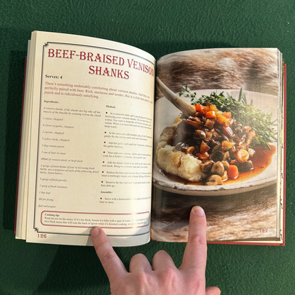 Cookbook Hardback: Scott Rea - The Merchant of Venison SIGNED