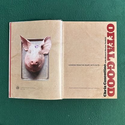 Cookbook Hardback: Chris Cosentino - Offal Good FIRST PRINTING