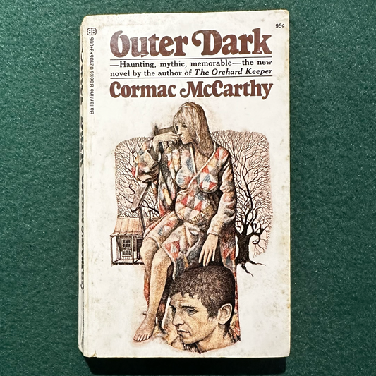 Vintage Fiction Paperback: Cormac McCarthy - Outer Dark FIRST PRINTING